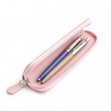 Parker Jotter Originals Blue un Beige Lodīšu pildspalvu dāvanu komplekts ar rozā apvalku