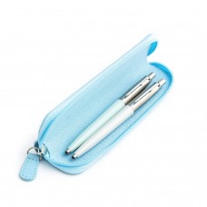 Parker Jotter Originals Pastel Blue and Pearl Lodīšu pildspalvu dāvanu komplekts ar zilu korpusu