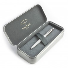 Parker Jotter Originals Pearl Lodīšu pildspalvu dāvanu komplekts metāla kastītē