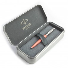 Parker Jotter Originals Royal Coral Lodīšu pildspalvu dāvanu komplekts metāla kastītē