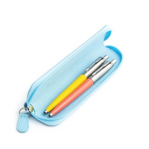 Parker Jotter Originals Yellow un Coral Lodīšu pildspalvu dāvanu komplekts ar zilu korpusu