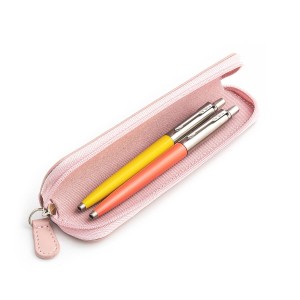 Parker Jotter Originals Yellow un Coral Lodīšu pildspalvu dāvanu komplekts ar rozā apvalku