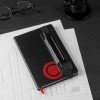 ROtring 600 dāvanu komplekts ar mīkstu futrāli un piezīmju grāmatu | Automātiskais zīmulis | Melna - 2224710