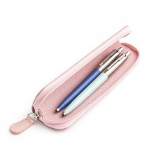 Parker Jotter Originals Blue un Pastel Blue Lodīšu pildspalvu dāvanu komplekts ar rozā apvalku