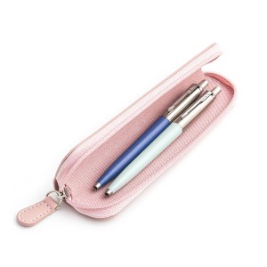 Parker Jotter Originals Blue un Pastel Blue Lodīšu pildspalvu dāvanu komplekts ar rozā apvalku