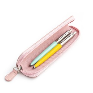 Parker Jotter Originals Mint un Yellow Lodīšu pildspalvu dāvanu komplekts ar rozā apvalku
