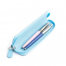 Parker Jotter Originals Pink un Blue Lodīšu pildspalvu dāvanu komplekts ar zilu korpusu