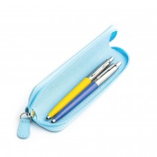 Parker Jotter Originals Yellow un Blue Lodīšu pildspalvu dāvanu komplekts ar zilu futrāli