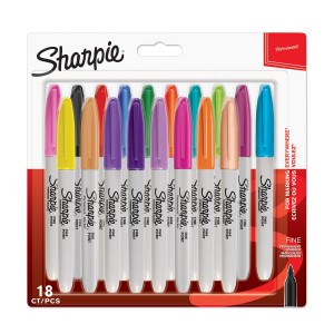 Sharpie Marķieri Fine 18 gab. - 1996112