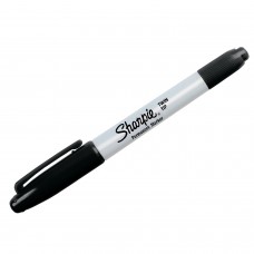 Sharpie Twin Tip marķieris melns 1 gab.