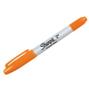 Sharpie Twin Tip oranžās krāsas marķieris 1 gab.