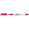 Sharpie Twin Tip rozā marķieris 1 gab.