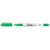 Sharpie Twin Tip marķieris zaļš 1 gab.