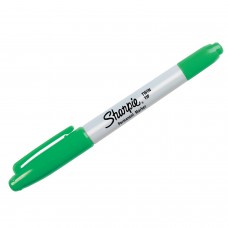 Sharpie Twin Tip marķieris zaļš 1 gab.