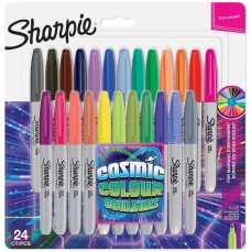 Marķieru komplekts Sharpie Fine Cosmic Color 24 vnt. – 2033672