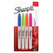 Marķieris Sharpie Fine Fun 4 gab blisteros - 2065403