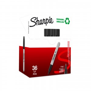 Smalki melni marķieri Sharpie (36 gab.) - 2025040