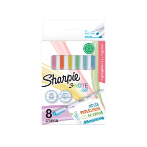 Marķieru komplekts Sharpie S-note DUO 8 gab. - 2182116