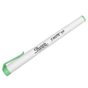 Sharpie S-note DUO zaļš 1 gab.