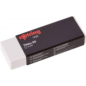 Dzēšgumija Rotring Tikky White 20 - S0195831