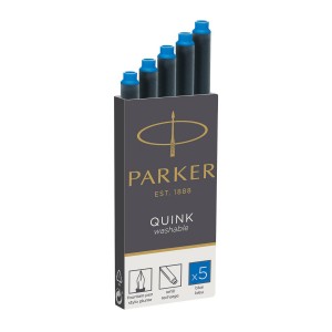 Tintes kapsulas Parker Standard Zilais 5 gab. - 1950383 Tintes kapsulas Parker Standard Zilais 5 gab. - 1950383