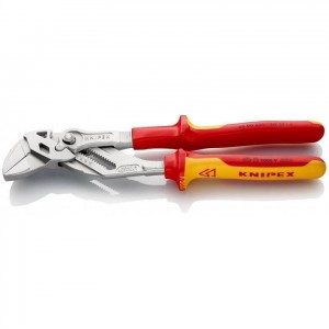 Knaibles un uzgriežņu atslēga vienā instrumentā Knipex 8606250