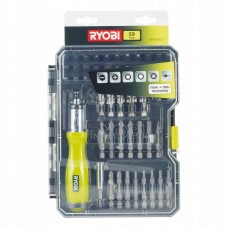 Ryobi 59 daļu uzgaļu komplekts