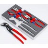 Knaiblīšu komplekts ar putuplasta ieliktni 4 daļas Knipex 002001V15