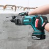 Makita DHR241Z 18V, 20 mm, Li-Ion akumulatora āmurs urbjmašīna ar kalšanas iespēju