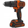 Black+Decker 18V Li-Ion 2x2.0Ah BDCHD18K1B2-QW akumulatora āmurs urbjmašīna/durbis ar āmuru