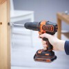 Black+Decker 18V Li-Ion 2x2.0Ah BDCHD18K1B2-QW akumulatora āmurs urbjmašīna/durbis ar āmuru