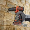 Black+Decker 18V Li-Ion 2x2.0Ah BDCHD18K1B2-QW akumulatora āmurs urbjmašīna/durbis ar āmuru