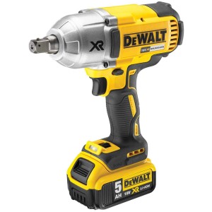 Augsta griezes momenta 1/2 18V XR 2x5,0Ah triecienatslēgas ar DEWALT DCF899P2-QW koferi