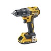 18V XR 2x2Ah bezsuku urbjmašīna/vēršanas ierīce ar suku DeWalt korpusā