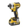 DeWalt DCF887P2-QW 1/4 18V 2x5,0Ah bezass trieciena triecienurbjmašīna DeWalt DCF887P2-QW 1/4 18V 2x5,0Ah bezass trieciena triecienurbjmašīna