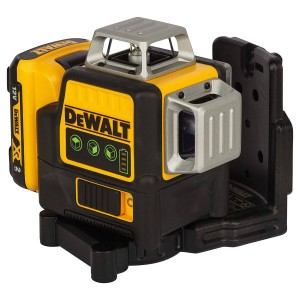 Zaļā krusta līnijas lāzers 12V XR 3x360 1x2Ah DeWalt Zaļā krusta līnijas lāzers 12V XR 3x360 1x2Ah DeWalt