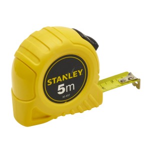 STANLEY ritošā mērlente 5m x 19mm 1-30-497