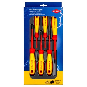 VDE skrūvgriežu komplekts (6 gab.) Knipex 002012V03