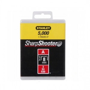 Skava 8mm A tipa 5000 gab Stanley 1-TRA205-5T