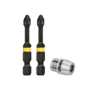 TORSION 2xPH2 + DeWalt triecienskrūvgriežu uzgaļi DT70536T-QZ