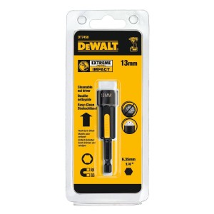 EXTREME IMPACT magnētiskās ligzdas ar vieglu vīļu tīrīšanu - 13 mm DeWalt DT7450-QZ