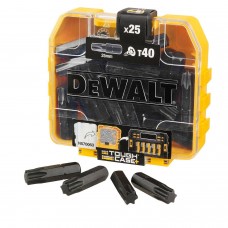 TORX T40 25 mm uzgaļu komplekts, 25 gab. DeWalt DT70559T-QZ