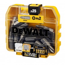 Skrūvgriežu uzgaļu komplekts 25 gab. Ph2 25mm DeWalt DT71522-QZ