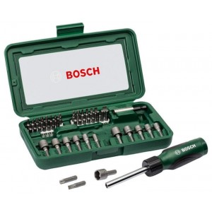 Uzgaļu un ligzdu komplekts 46gab. Bosch 2607019504