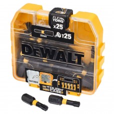 T25 25mm vērpes TicTac bitu komplekts 25 gab. DeWalt