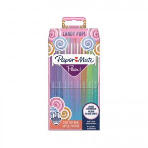 Pildspalvas komplekts PaperMate Flair Candy Pop 16 gab - 2061395