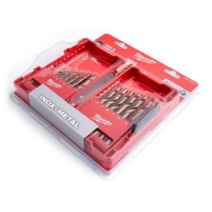 HSS-G Sarkanā kobalta metāla urbju komplekts, 1 - 10 mm (19 gab.) Milwaukee 4932352470