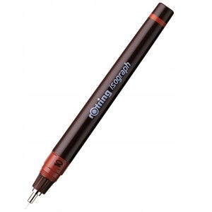 Isograph Rotring zīmulis - melns 0,10 mm - 1903394