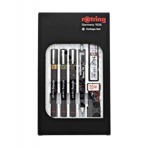 Komplekts Isograph College Rotring 0.2, 0.3, 0.5 - S0699370